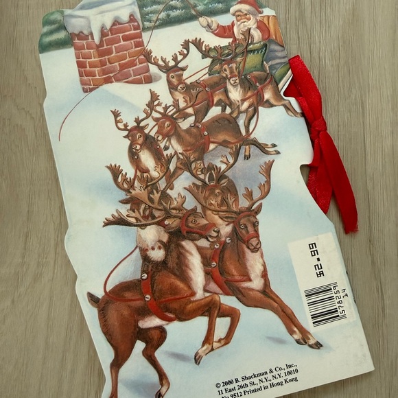 Vintage The Night before Christmas vintage booklet/card - Picture 4 of 5